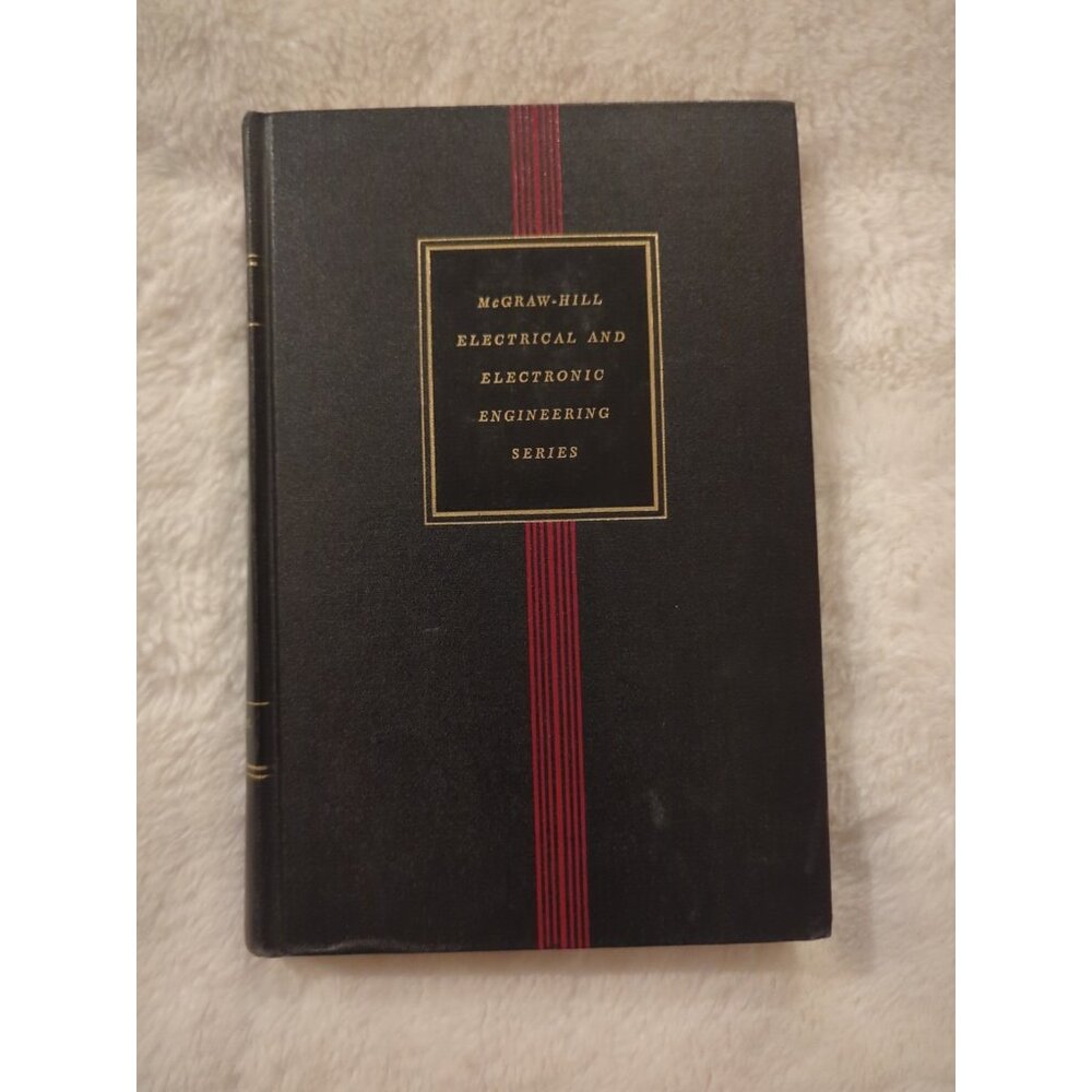 Electrical Measurement Analysis E. Frank McGraw-Hill 1st ed HC 1959 Writing Vtg